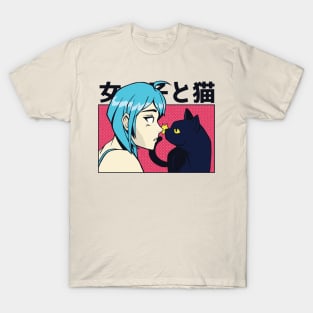 Anime Cat Girl T-Shirt